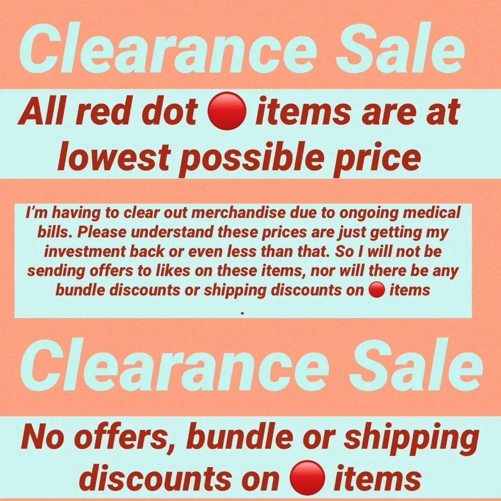 Clearance Sale